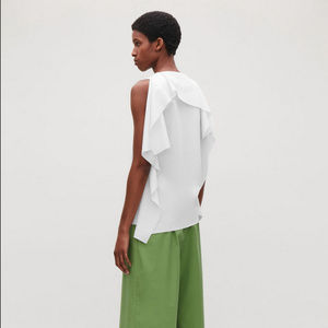 cos DRAPED SQUARE-CUT VEST